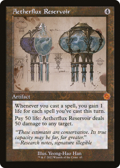 Aetherflux Reservoir (BRR-065) - The Brothers' War Retro Artifacts Foil