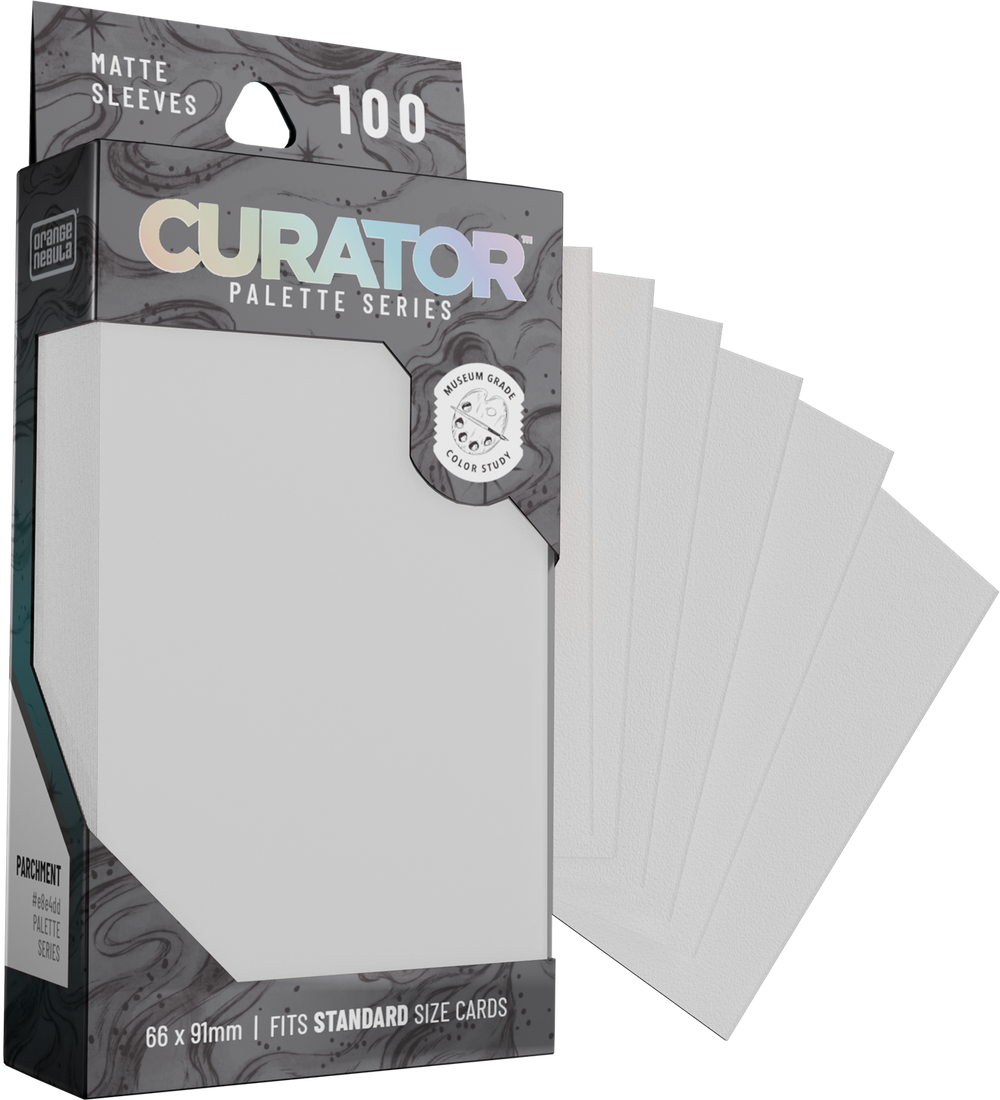 Curator Palette Series Sleeves - Standard Size - 100ct - Parchment