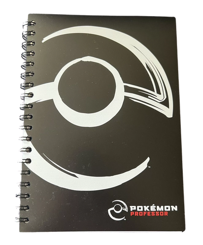 Pokemon 2012 Organized Play Professor Program Black Note Book