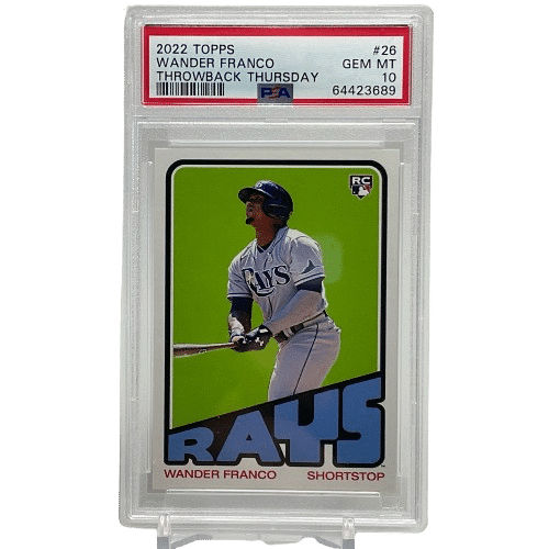 2022 Topps Wander Franco #26 Rookie PSA 10