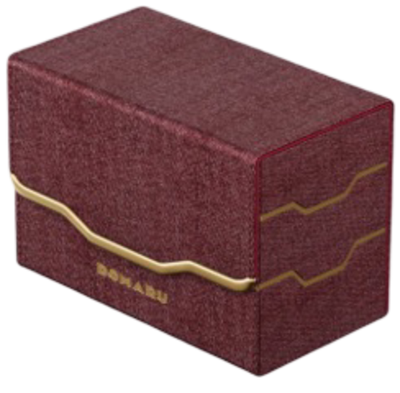 Gatherer's Tavern DOMARU Armory Vertex Duo Deck Box - 200+ - Carnelian