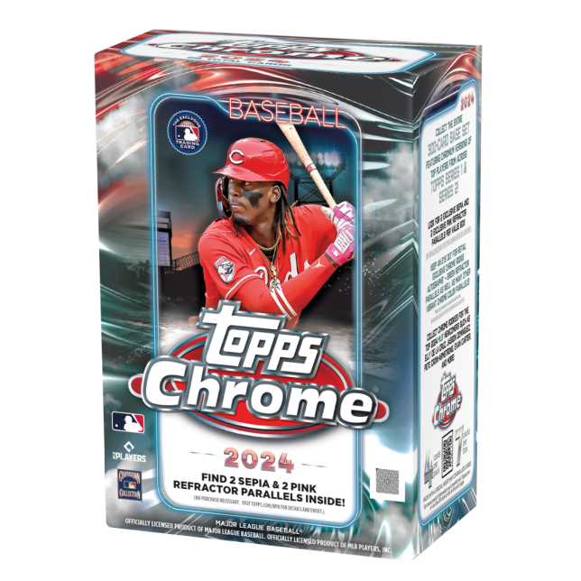 2024 Topps Chrome Baseball Blaster 40 Box Case