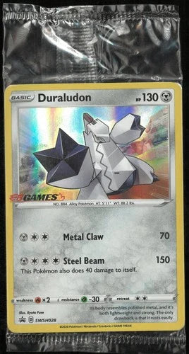 DURALUDON SWSH028 EBGAMES STAMP - SEALED
