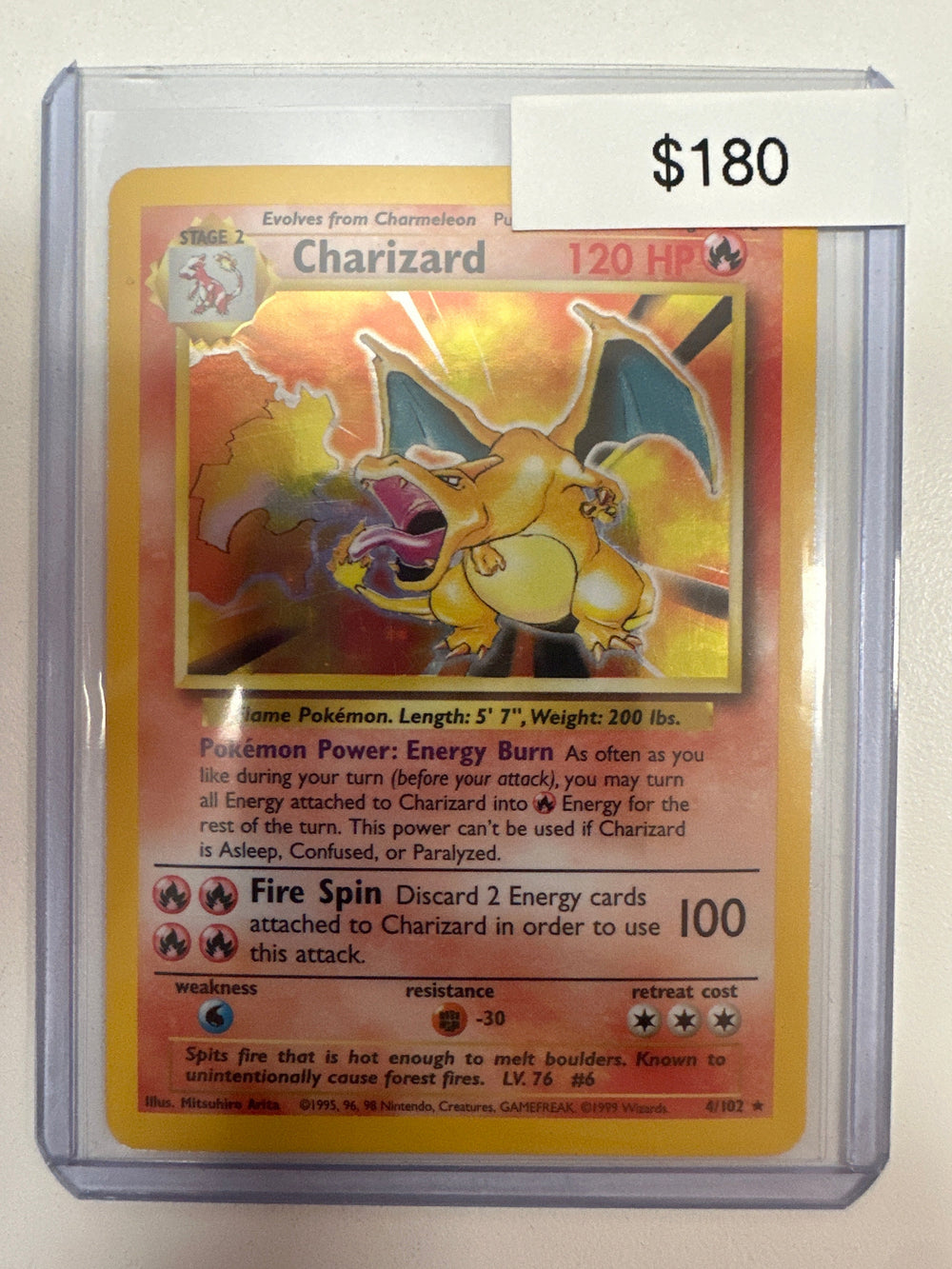 Pokemon Charizard 4/102