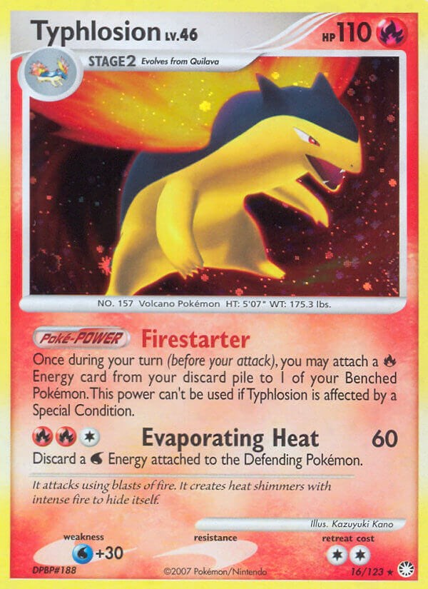 Typhlosion - 16/123 - (Mysterious Treasures)