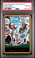 2026 ONE PIECE OP14-EB04-THE AZURE SEA'S SEVEN DON!! CARD EGGHEAD-GOLD PSA 10