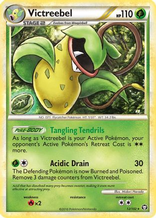 Victreebel (12/102) - Triumphant Holofoil