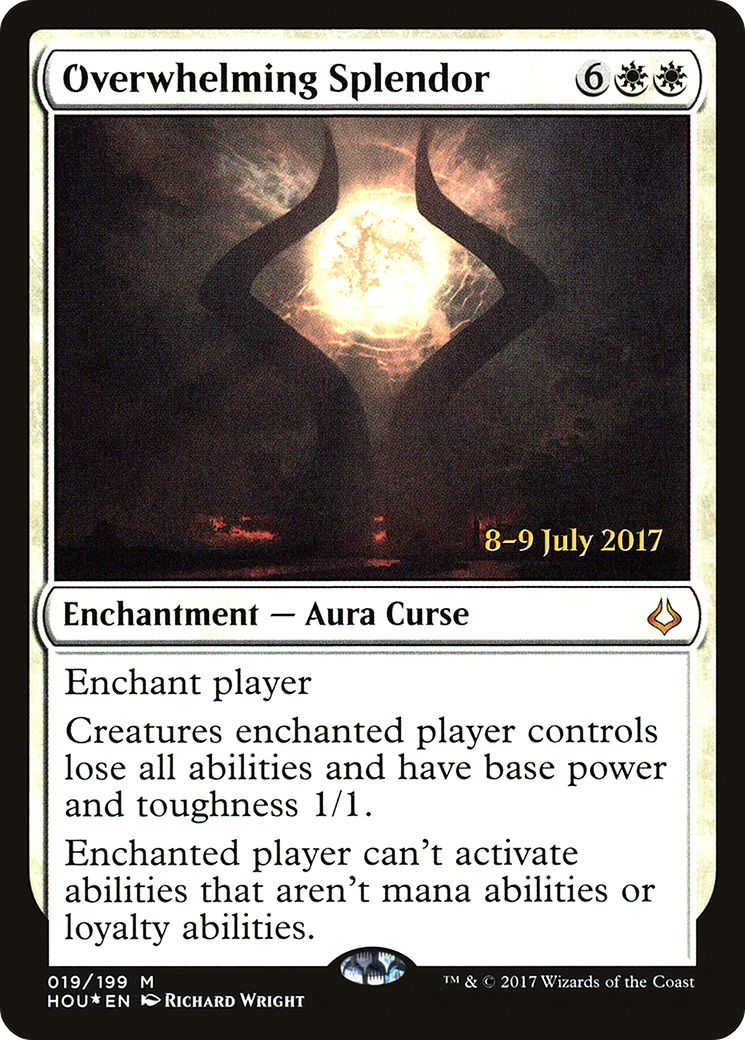 Overwhelming Splendor (PRE-19S) - Hour of Devastation Promos Foil