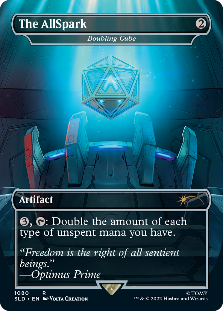 Doubling Cube // Doubling Cube (SLD-1080) - Secret Lair Drop (Borderless) Foil