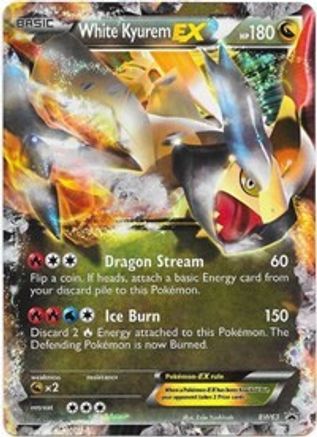 White Kyurem EX (BW63/101) - Black and White Promos Holofoil