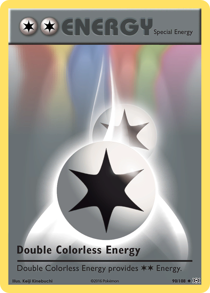 Double Colorless Energy 90 108 Evolutions