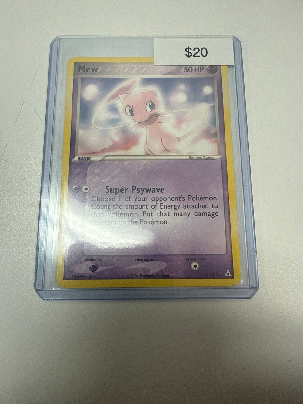 Pokemon Mew #111/110