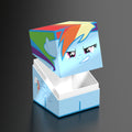 Ultimate Guard Squaroes Deck Box - 100 - My Little Pony: Friendship is Magic - Rainbow Dash