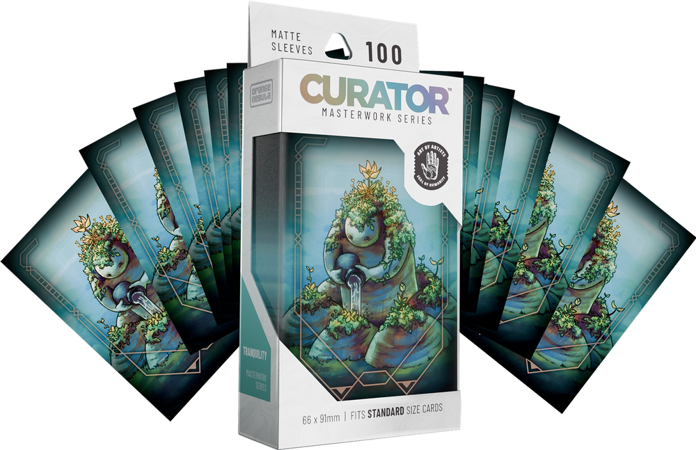 Curator Masterwork Series Sleeves - Standard Size - 100ct - Brittany Bowman - Tranquility