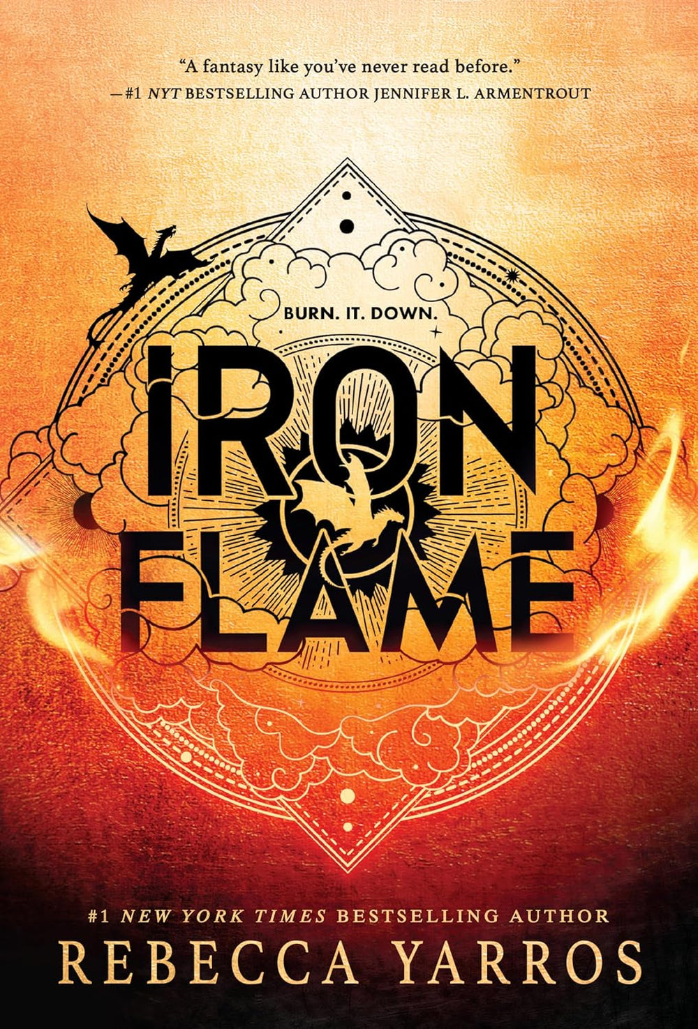 Iron Flame Large Print