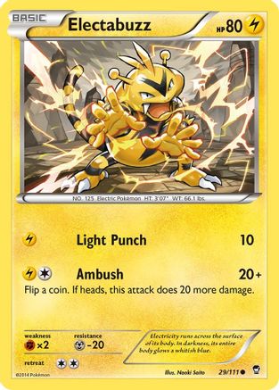 Electabuzz (29/111) - XY  Furious Fists