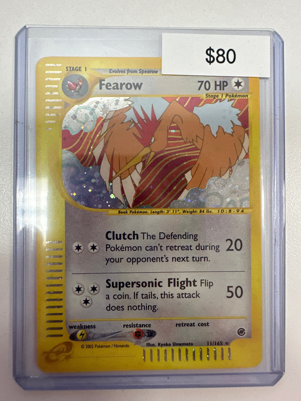 Pokemon Fearow 11/165