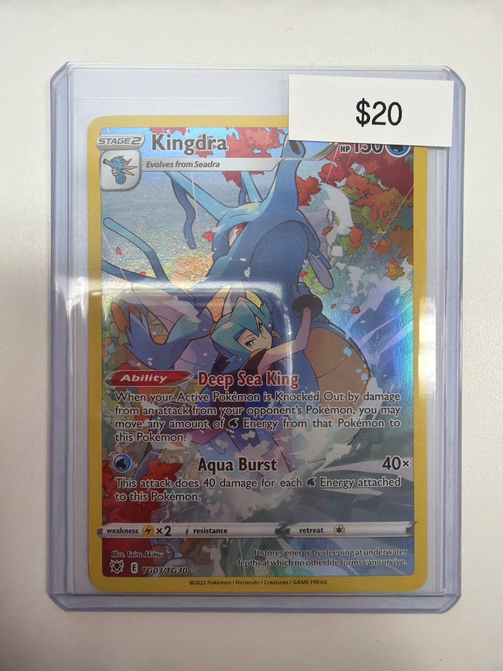 Pokemon Kingdra TG03/TG30