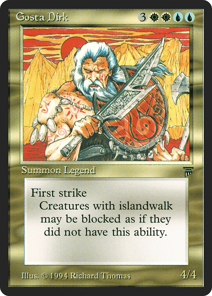 Gosta Dirk (LEG-227) - Legends