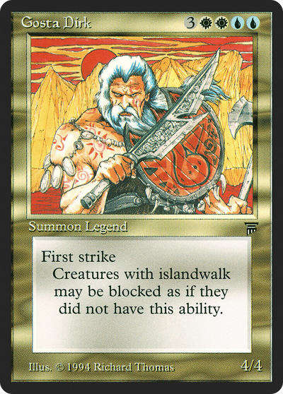 Gosta Dirk (LEG-227) - Legends