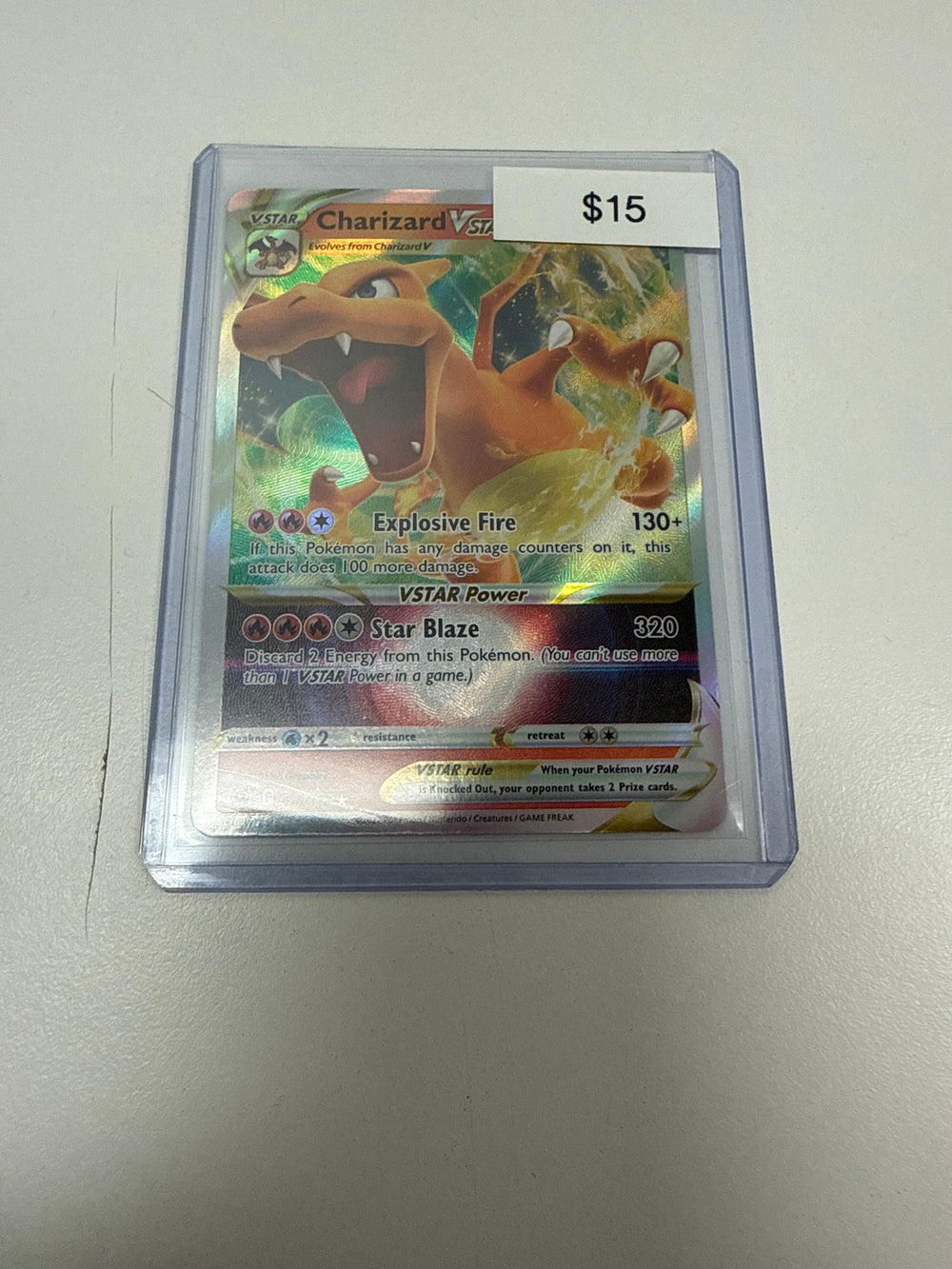 Pokemon Charizard Vstar 018/172
