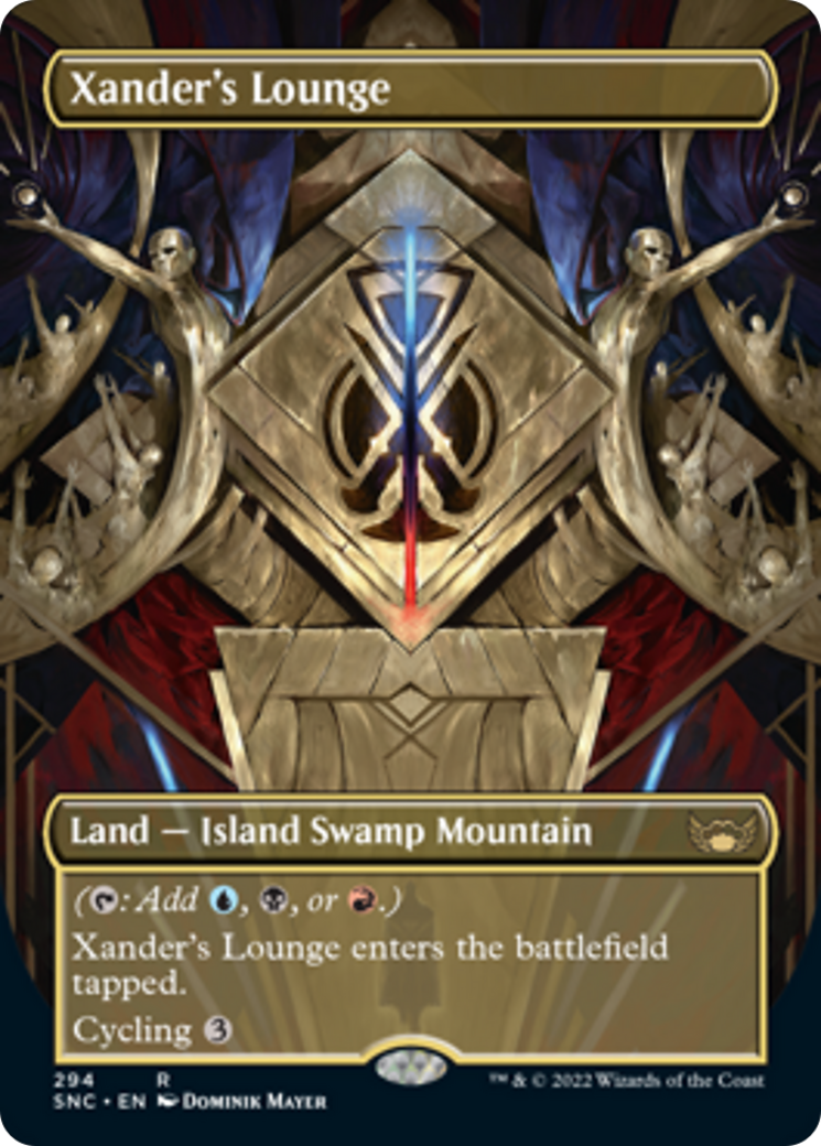 Xander's Lounge (SNC-294) - Streets of New Capenna (Borderless) Foil