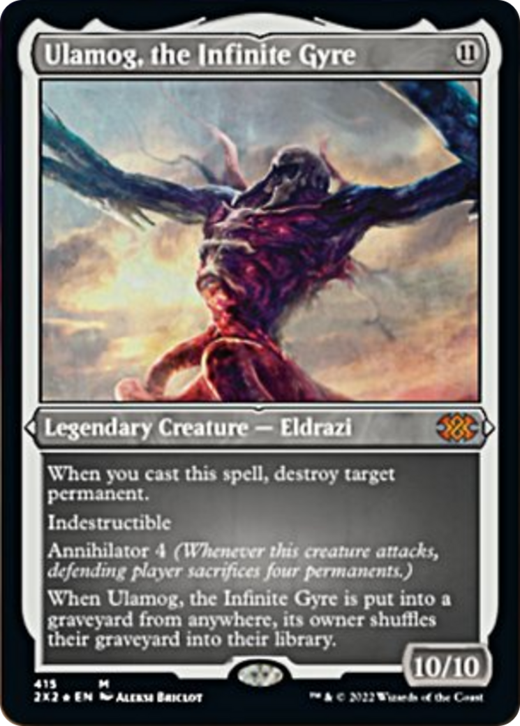 Ulamog, the Infinite Gyre (2X2-415) - Double Masters 2022 Etched Foil