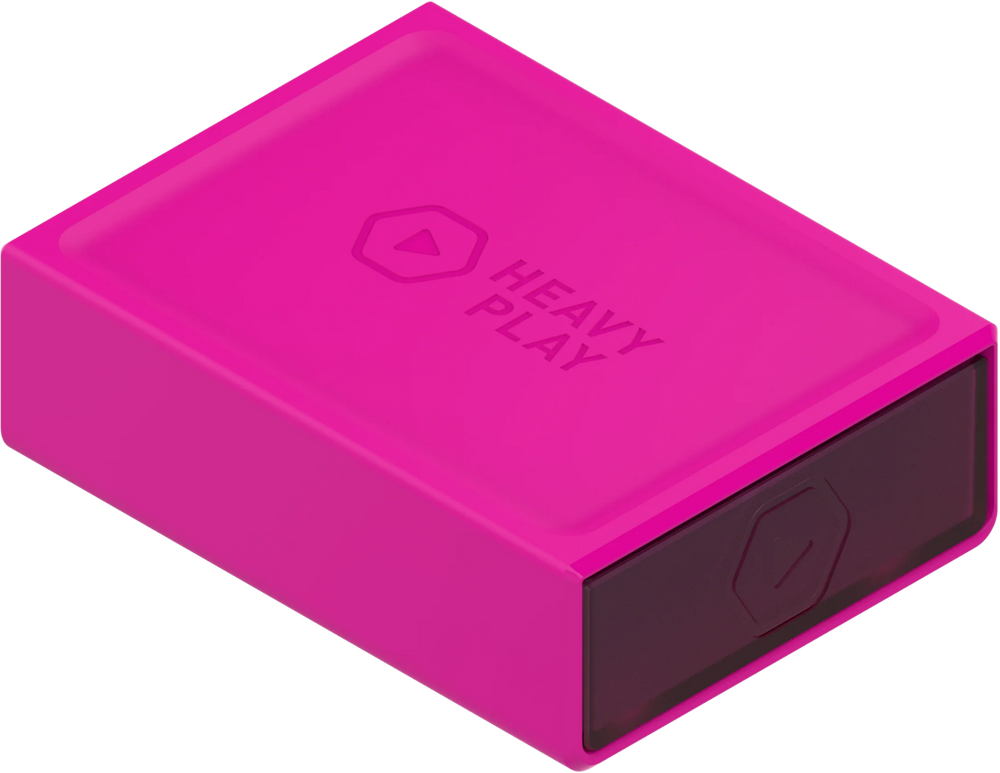 Heavy Play RNG Dice Box - Sorcerer Pink