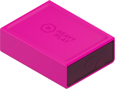 Heavy Play RNG Dice Box - Sorcerer Pink