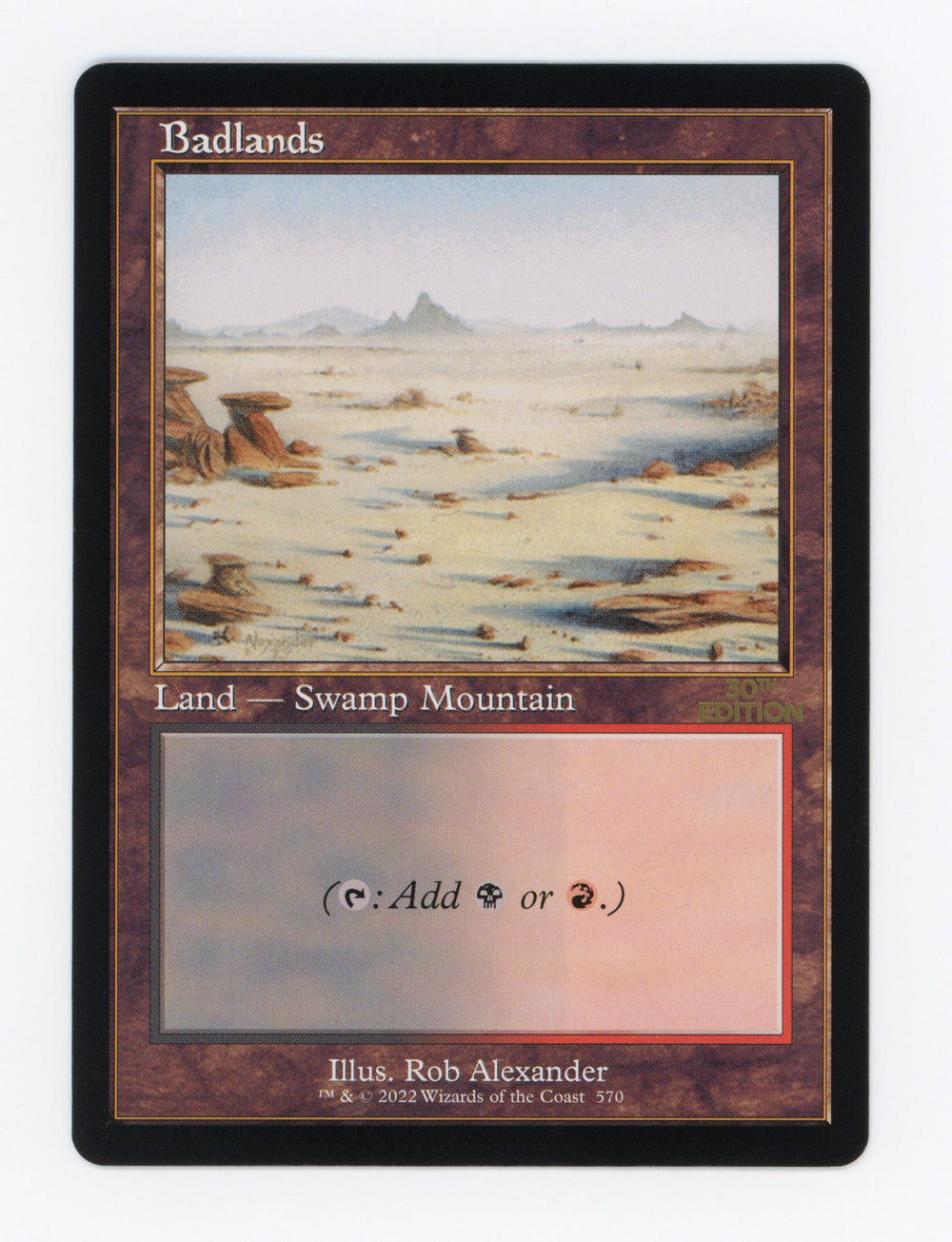 Badlands — Retro Frame — ID 17486