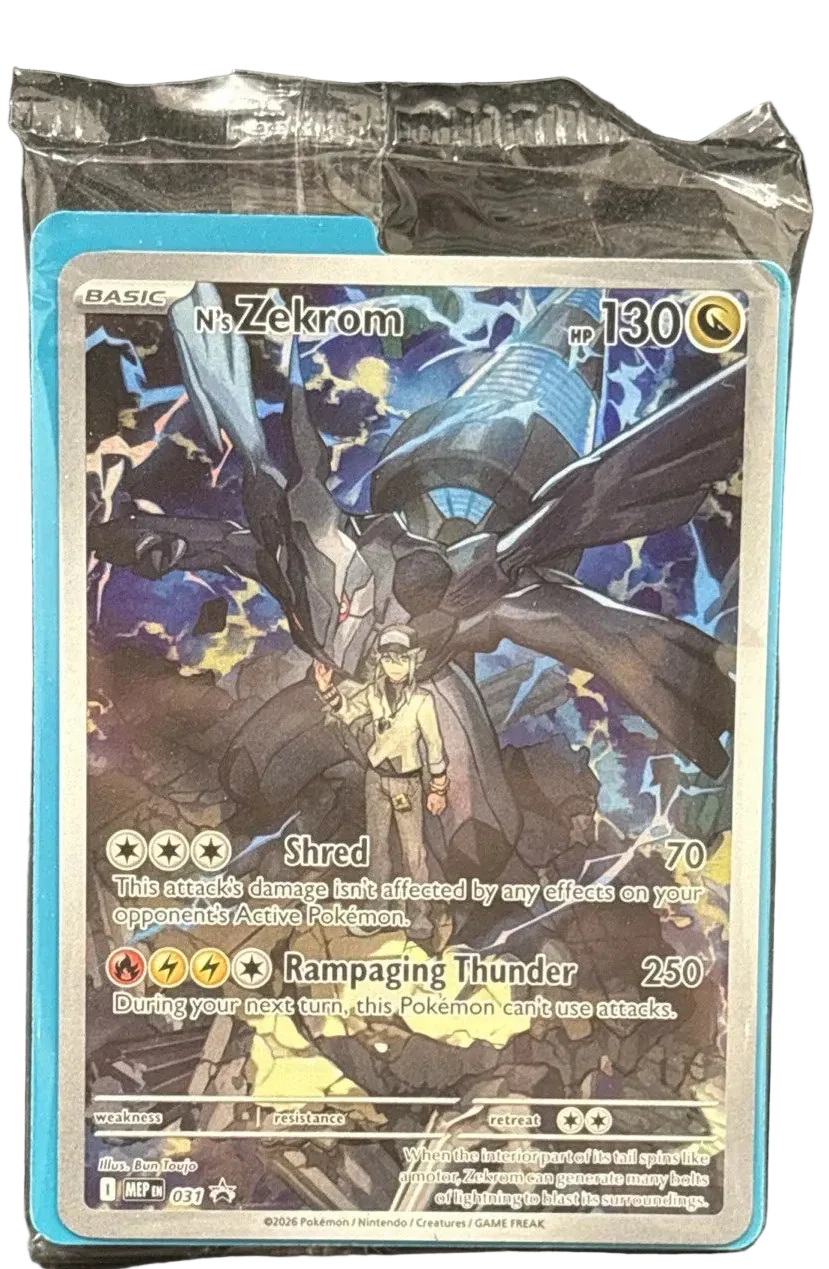 N's Zekrom - 031 Promo (SEALED)