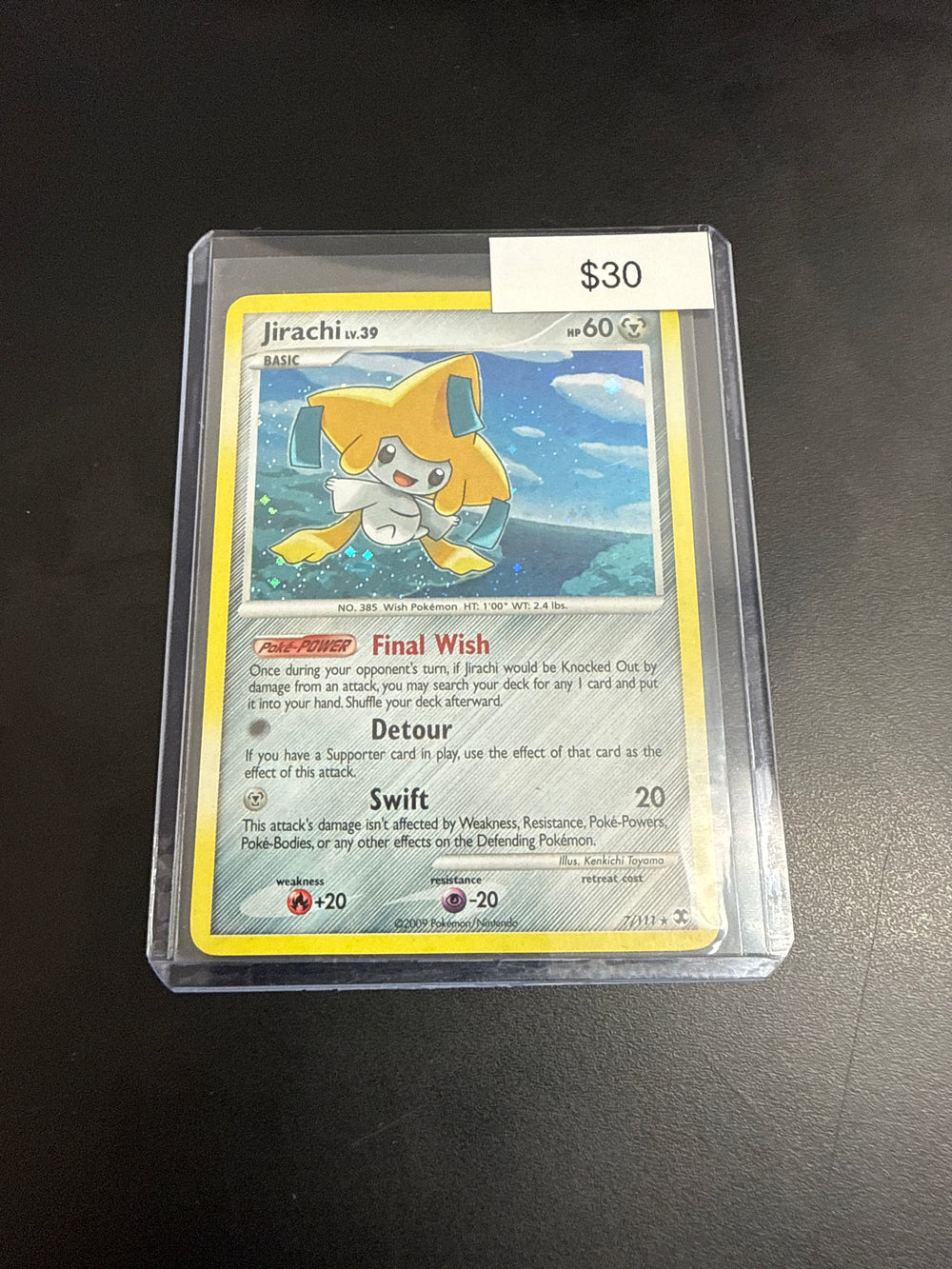 Pokemon Jirachi Holo #7/111