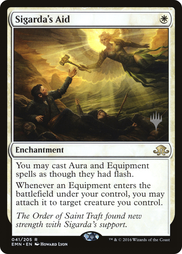 Sigarda's Aid (PPM21-41P) - Eldritch Moon Promos Foil