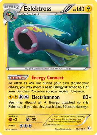 Eelektross (65/160) - XY  Primal Clash Holofoil