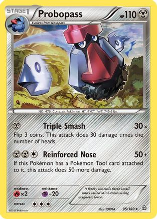 Probopass (95/160) - XY  Primal Clash Reverse Holofoil