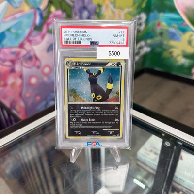 Pokemon Umbreon Call Of Legends #22 PSA 8