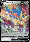 Zacian V 95 159 Crown Zenith Holofoil
