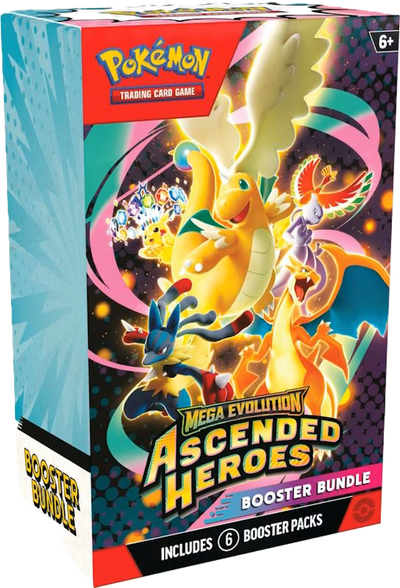 Pokemon Mega Evolution Ascended Heroes Booster Bundle