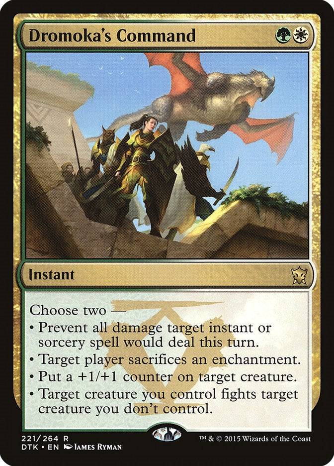 Dromoka's Command - 221 - (Dragons of Tarkir)