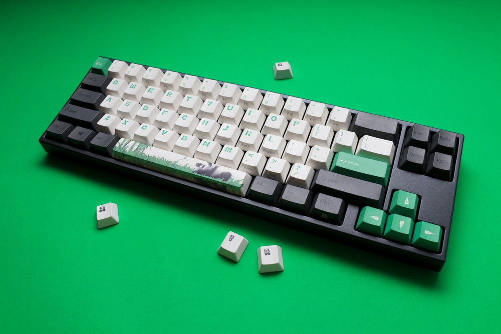 Ducky x Varmilo Miya Pro Panda R2 White LED 65% Double Shot PBT Mechanical Keyboard