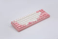 Ducky x Varmilo Miya Mac Pro Sakura Round 2 White LED 65% Double Shot PBT Mechanical Keyboard