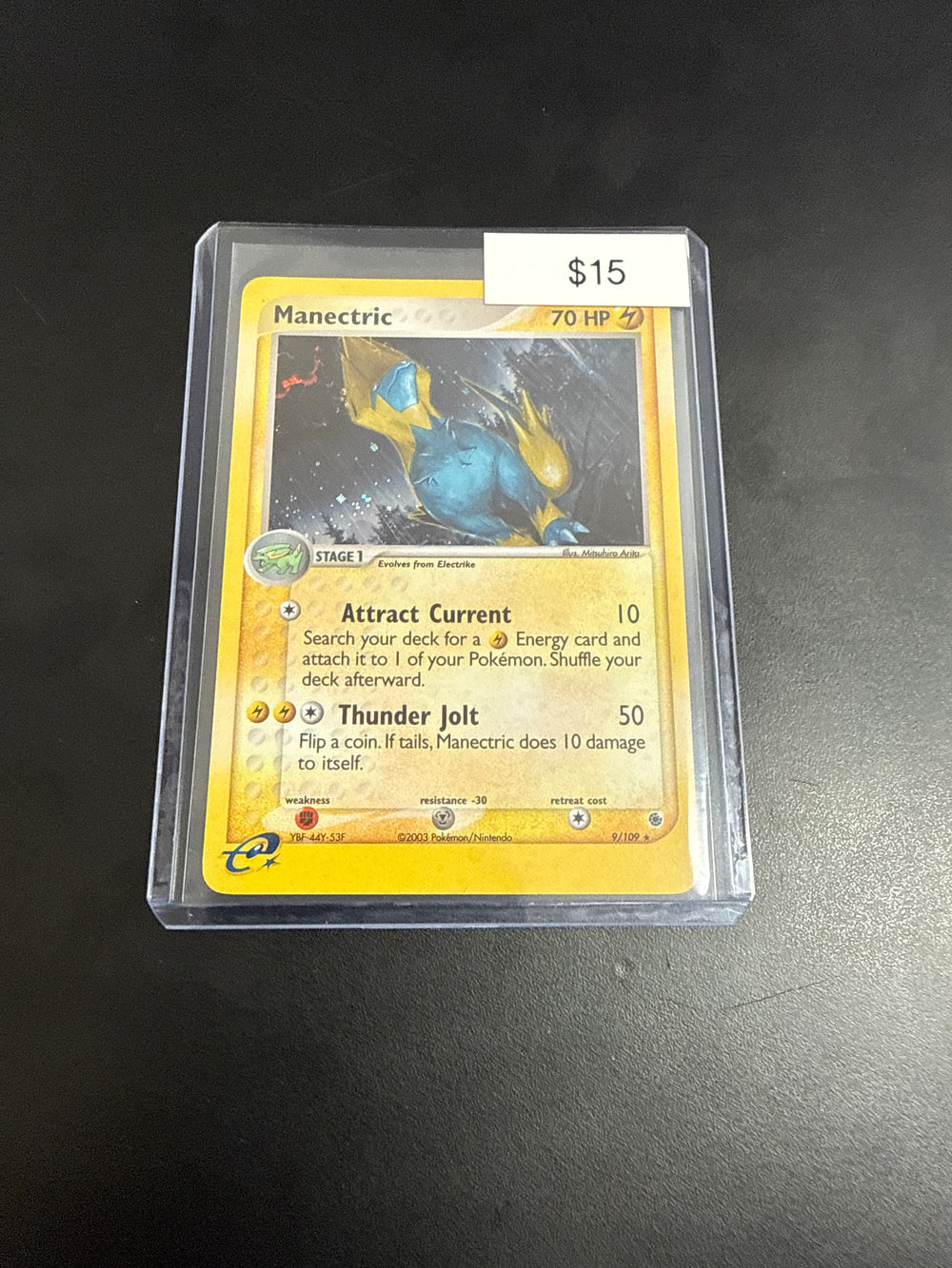 Pokemon Manectric Holo #9/109