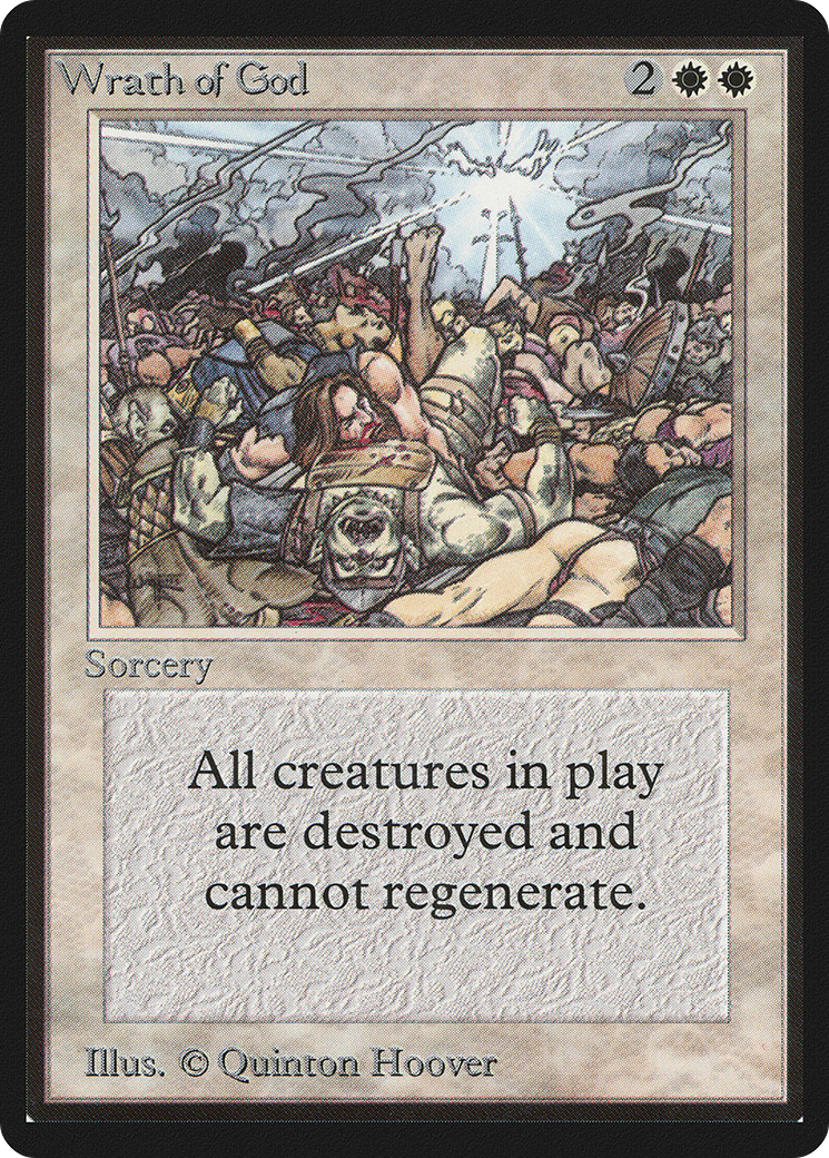 Wrath of God (LEB-046) - Limited Edition Beta