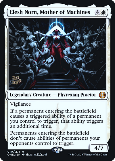 Elesh Norn, Mother of Machines (PRE-10S) - Phyrexia: All Will Be One Promos Foil