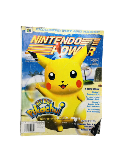 Nintendo Power Magazine 138 November 2000 Pokemon Pikachu