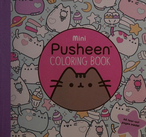 Mini Pusheen Coloring Book