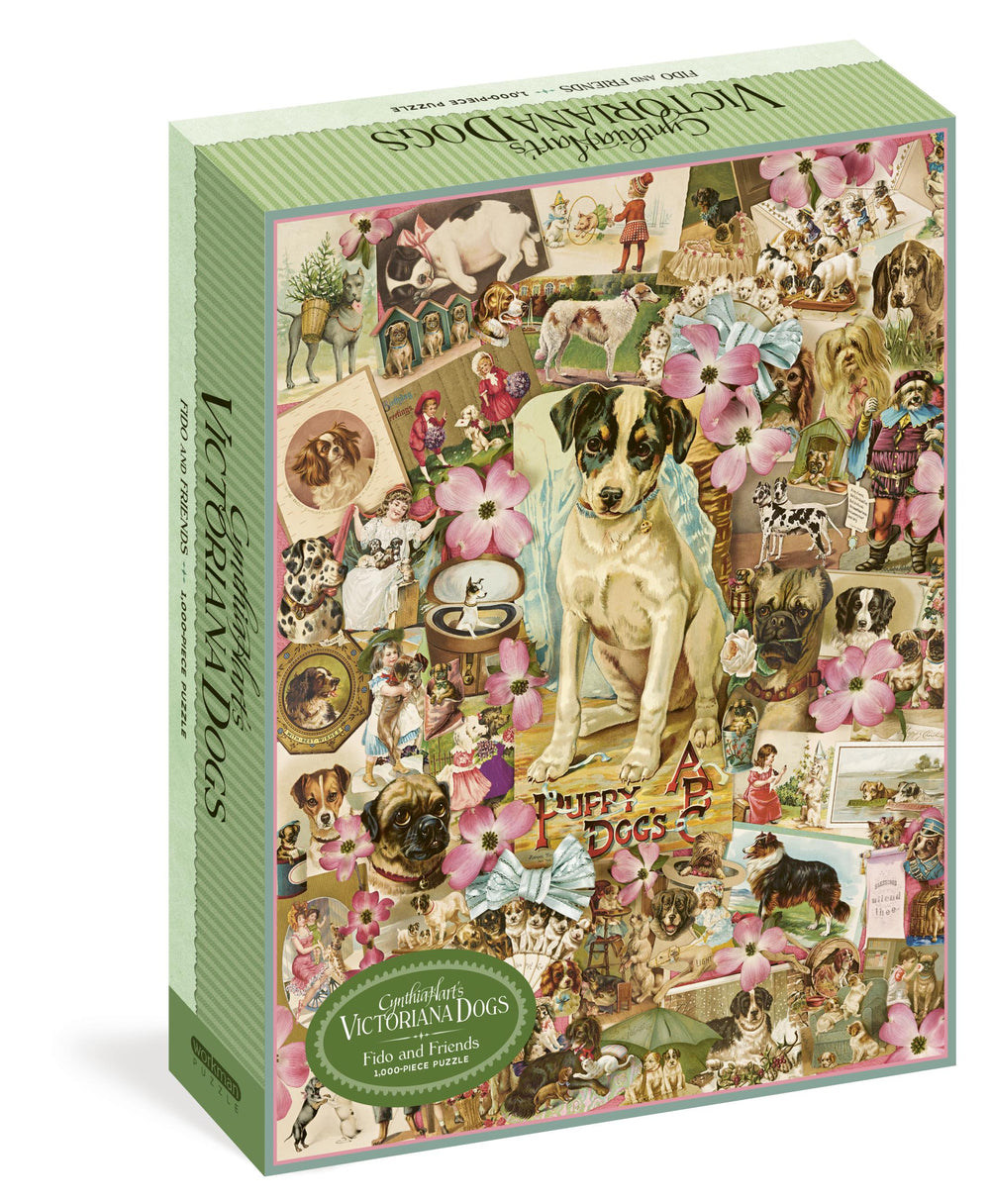 Cynthia Hart's Victoriana Dogs: Fido and Friends 1000-Piece Puzzle