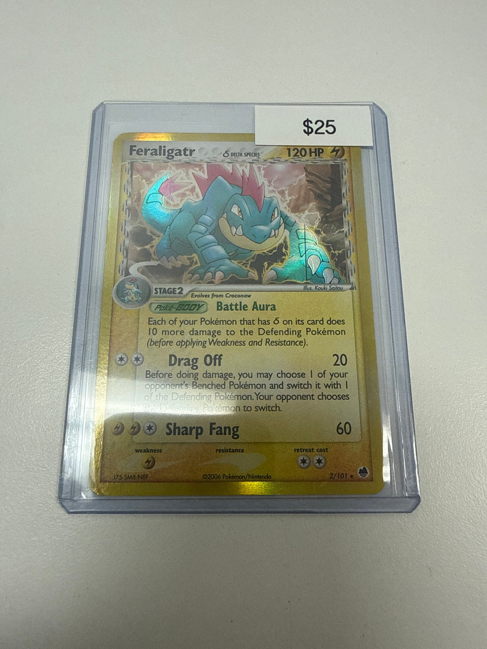 Pokemon Feraligatr Delta Species #2/101