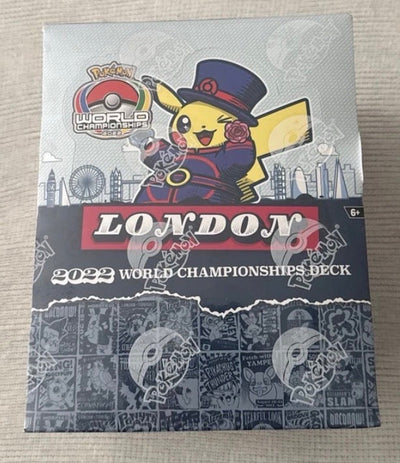 Pokemon: 2022 World Championship Decks (WCD) Sealed Display (8 Decks - 2 Of Each)