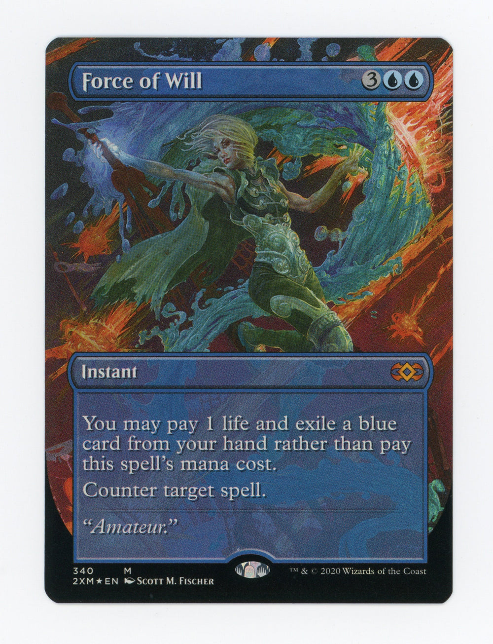 Force of Will — Borderless|Foil — ID 17121